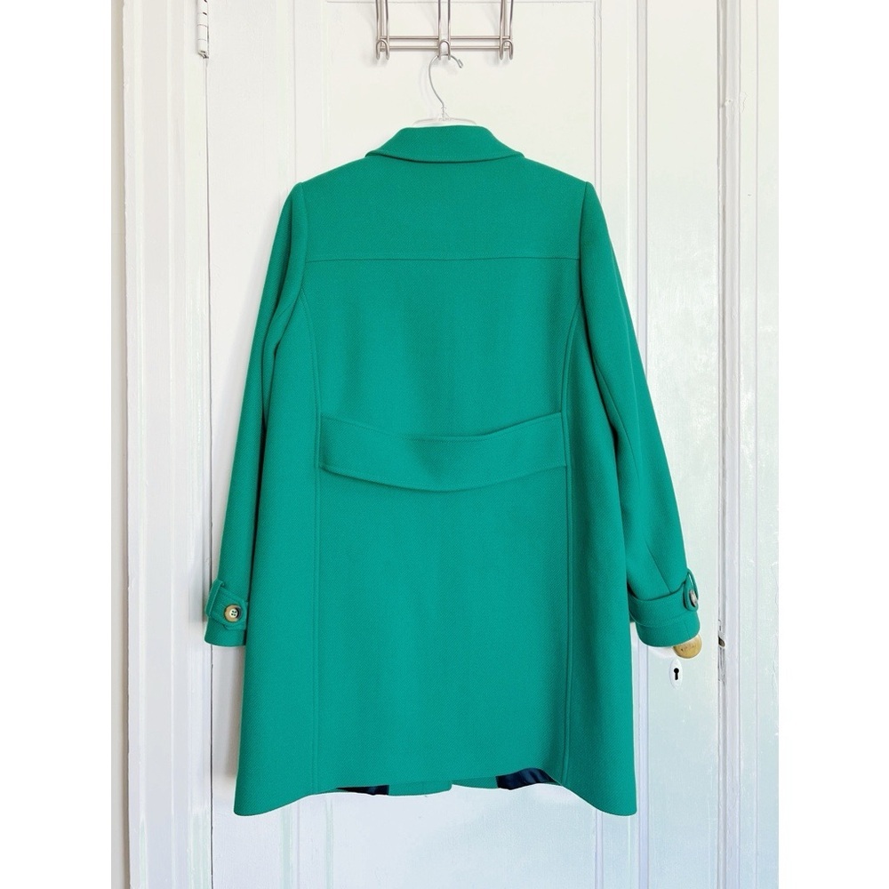 Boden Durham Wool Blend Coat Jade Green Size 8 - Picture 11 of 12